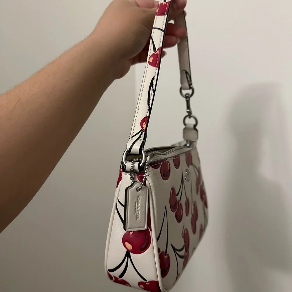 Coach Nolita 19 Cherry Print Shoulder Bag - Picture 4 of 6